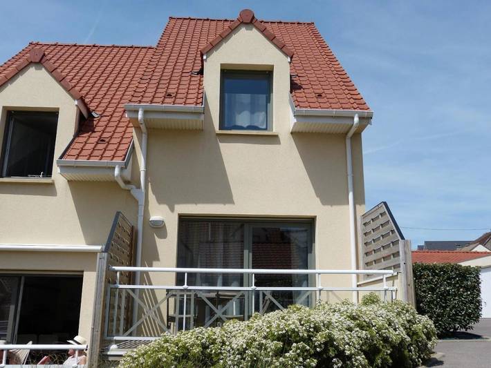 Maison de vacances pour 5 personnes, avec balcon, adapté aux familles à Wimereux
