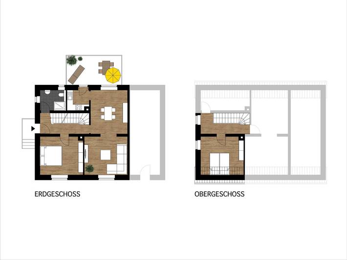 Ferienhaus für 4 Personen, mit Balkon und Terrasse sowie Garten und Ausblick im Saarland - 3