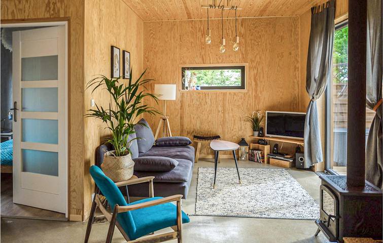 Ferienhaus für 4 Personen mit Terrasse in Nowe Warpno, Stettiner Haff