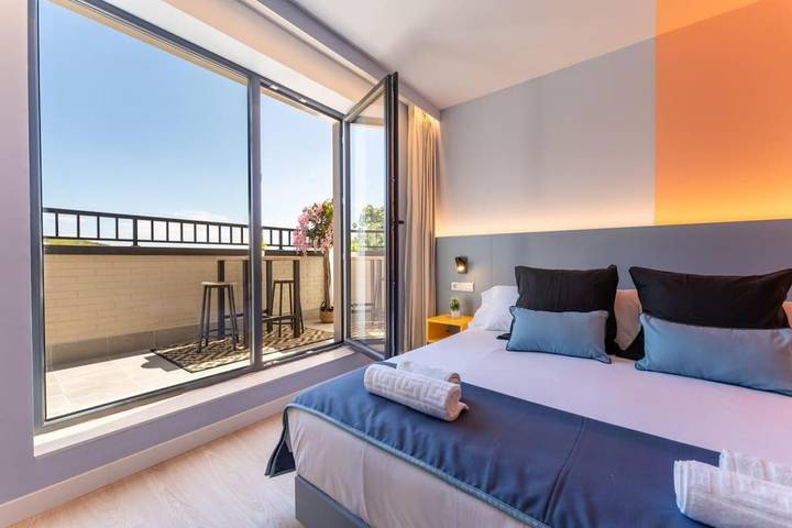 Apartamento para 4 personas, con Balcón además de Terraza y Vistas en Dunas de Liencres