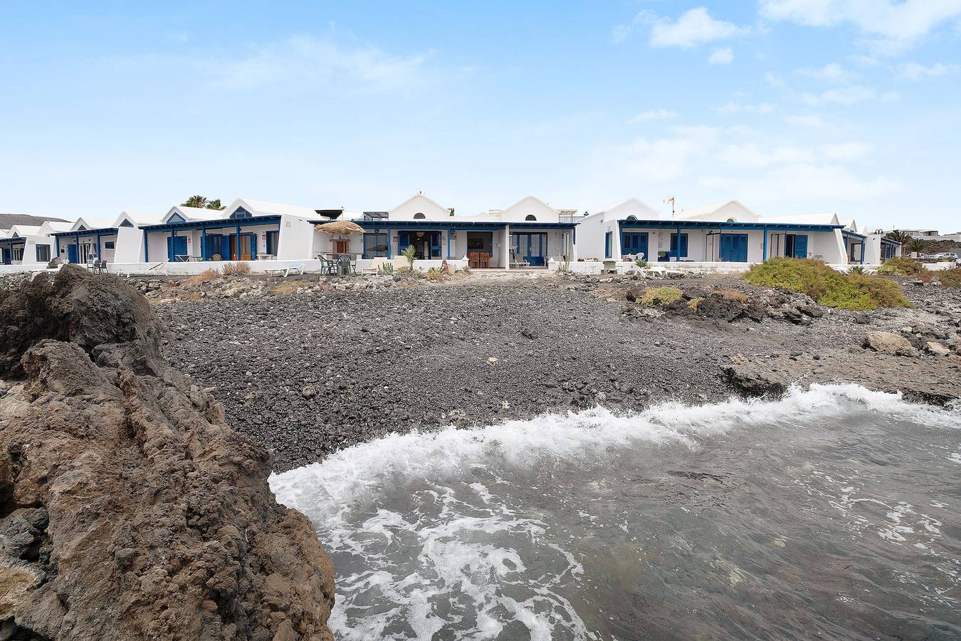 Maison de vacances Punta Marea à la plage, avec vue sur la mer, Wifi, et terrasse. in Punta de las Mujeres, Haría