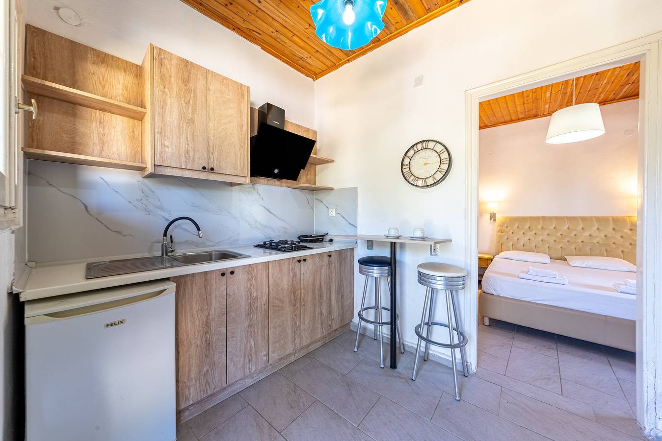 Ganzes Studio, Apartment 'Alykes Family Resort Triple Room 1' mit Balkon, Wlan und Klimaanlage in Korfu