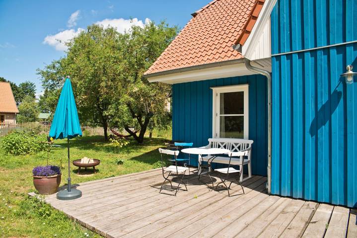Onkel Blau, Ferien in Troja in Lärz, Müritz