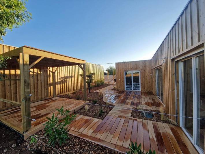 Location de vacances pour 4 personnes, avec terrasse et jardin à Saint-Laurent-de-la-Prée - 2