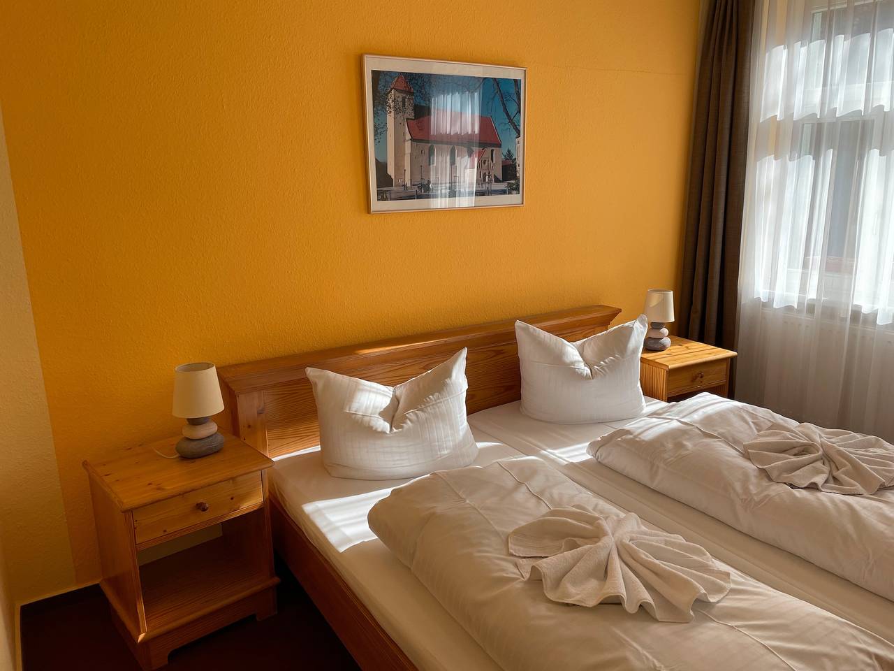Das 'Doppelzimmer 5' mit Wi-Fi in Rheinsberger See, Rheinsberg