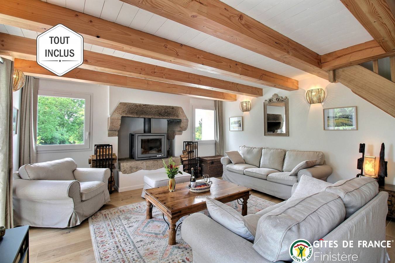 Le Refuge de la Salamandre "Ti bras" in Baye, Region de Quimper