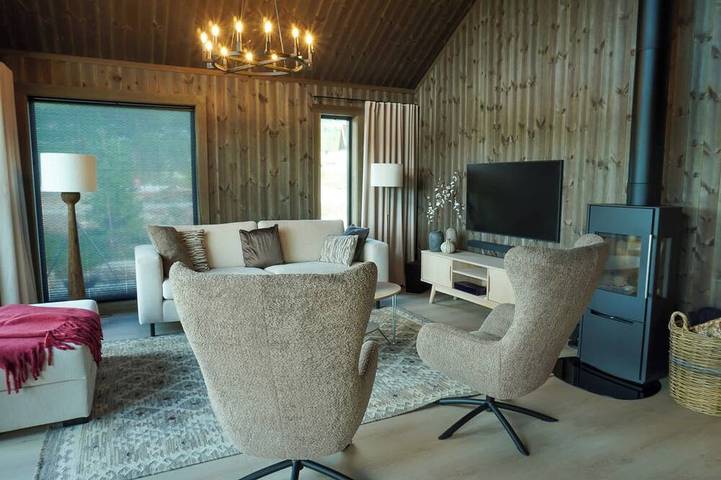 Felsener Hytte: Luxushütte mit Hot Tub & Sauna in Nesbyen