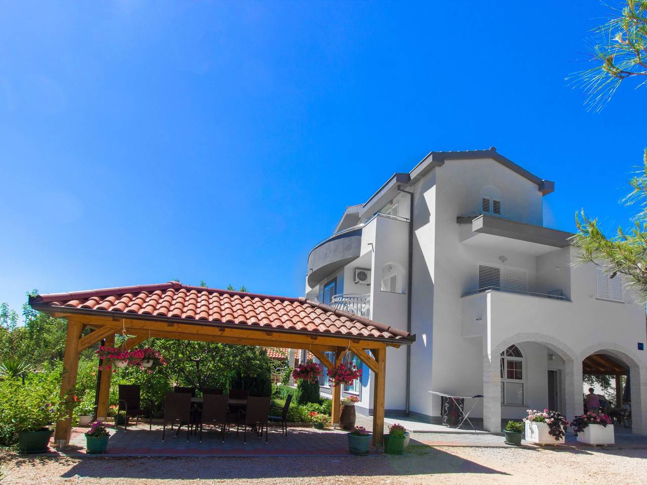 Ganze Wohnung, Apartmani Vesna Grebaštica in Grebastica, Šibenik-Knin