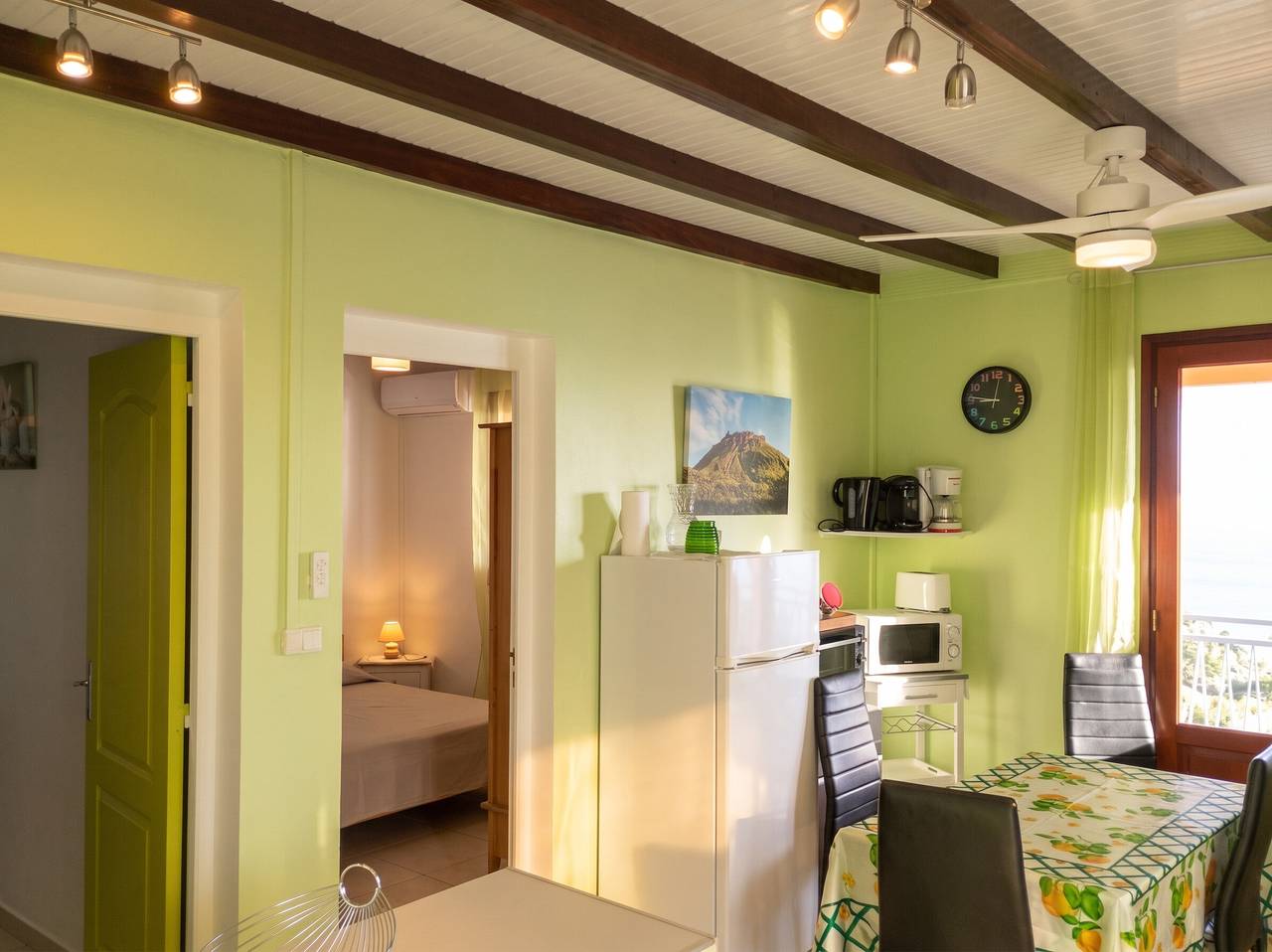 Ganze Wohnung, Komfortable Wohnung mit Meerblick in Bouillante, 50 m² in Bouillante, Guadeloupe
