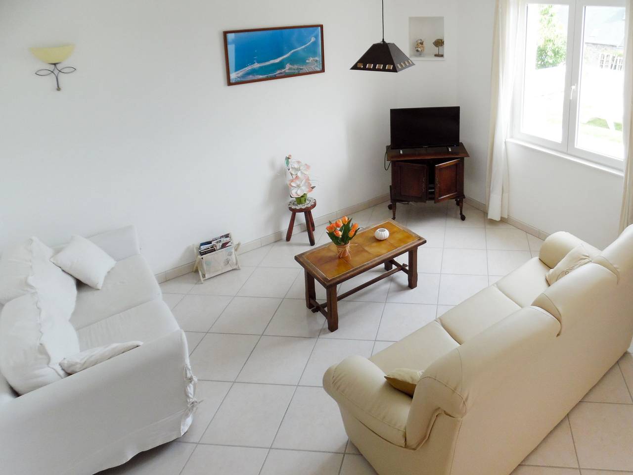 Le Sémaphore in Pleubian, Rosa Granitküste