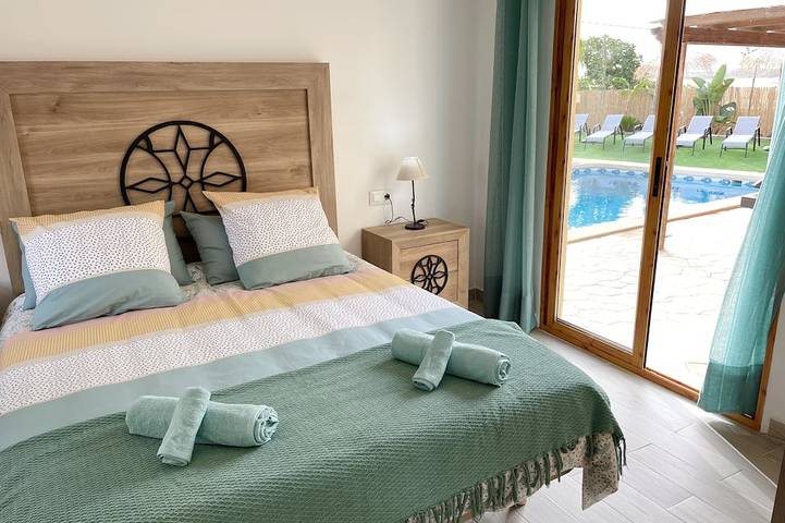 5mn Beach, Swimming pool, Sea view, Exotic garden, Air-conditioned, Ideal for families. in Águilas, Region Murcia
