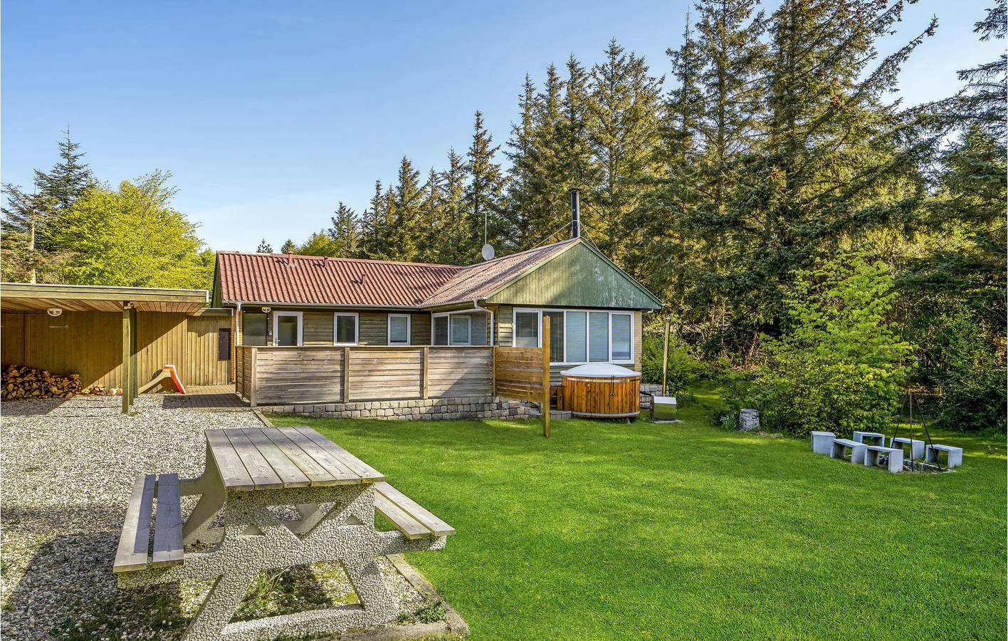 Ferienhaus für 5 Personen mit Garten in Limfjord in Nordjütland