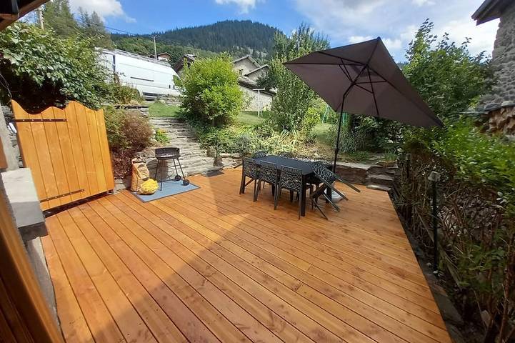 Location de vacances pour 10 personnes, avec jardin et terrasse à Saint-André (Savoie)