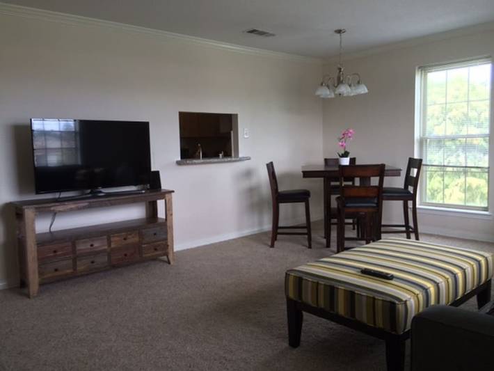 Vacation rental for 2 people, with yard and hot tub as well as terrace, with pets in Metairie