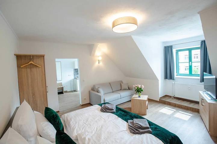 Ferienwohnung für 3 Personen, mit Garten in Richtenberg