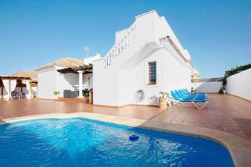 Villa per 6 Persone in Corralejo, La Oliva, Foto 1