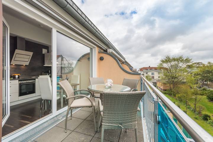 Ferienwohnung für 2 Personen, mit Balkon in Breege - 4