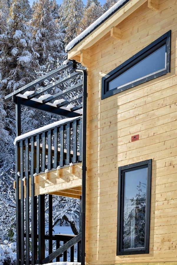 Chalet pour 2 personnes, avec Terrasse et Jardin