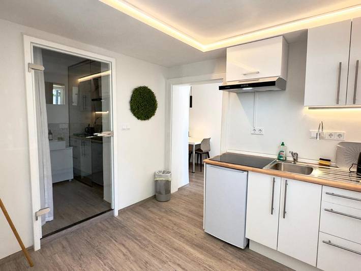 Ferienwohnung für 3 Personen, mit Terrasse und Sauna