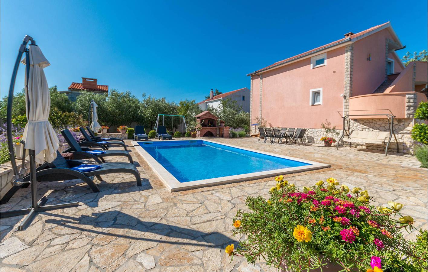 Ferienhaus für 10 Personen mit Garten in Grad Benkovac, Zadar
