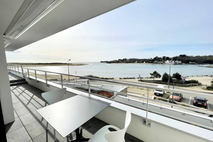 Ganze Wohnung, Ferienwohnung für 4 Personen mit Balkon in Guidel, Côte des Mégalithes