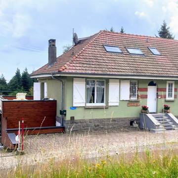 Gîte pour 9 personnes, avec terrasse dans le Haut-Rhin