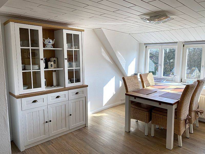 Ganze Wohnung, Strandkrabbe - Sessel, Obergeschoss, gemein. Waschmaschine, Parkplatz in Ockholm, Nordfriesland
