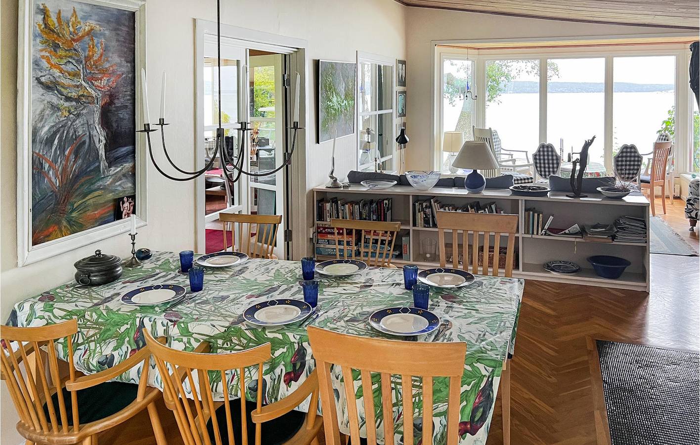 Ferienhaus für 6 Personen mit Sauna in Vikbolandet