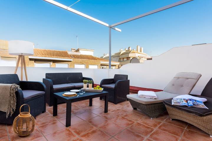Ferielejlighed for 8 personer, med Terrasse i Granada