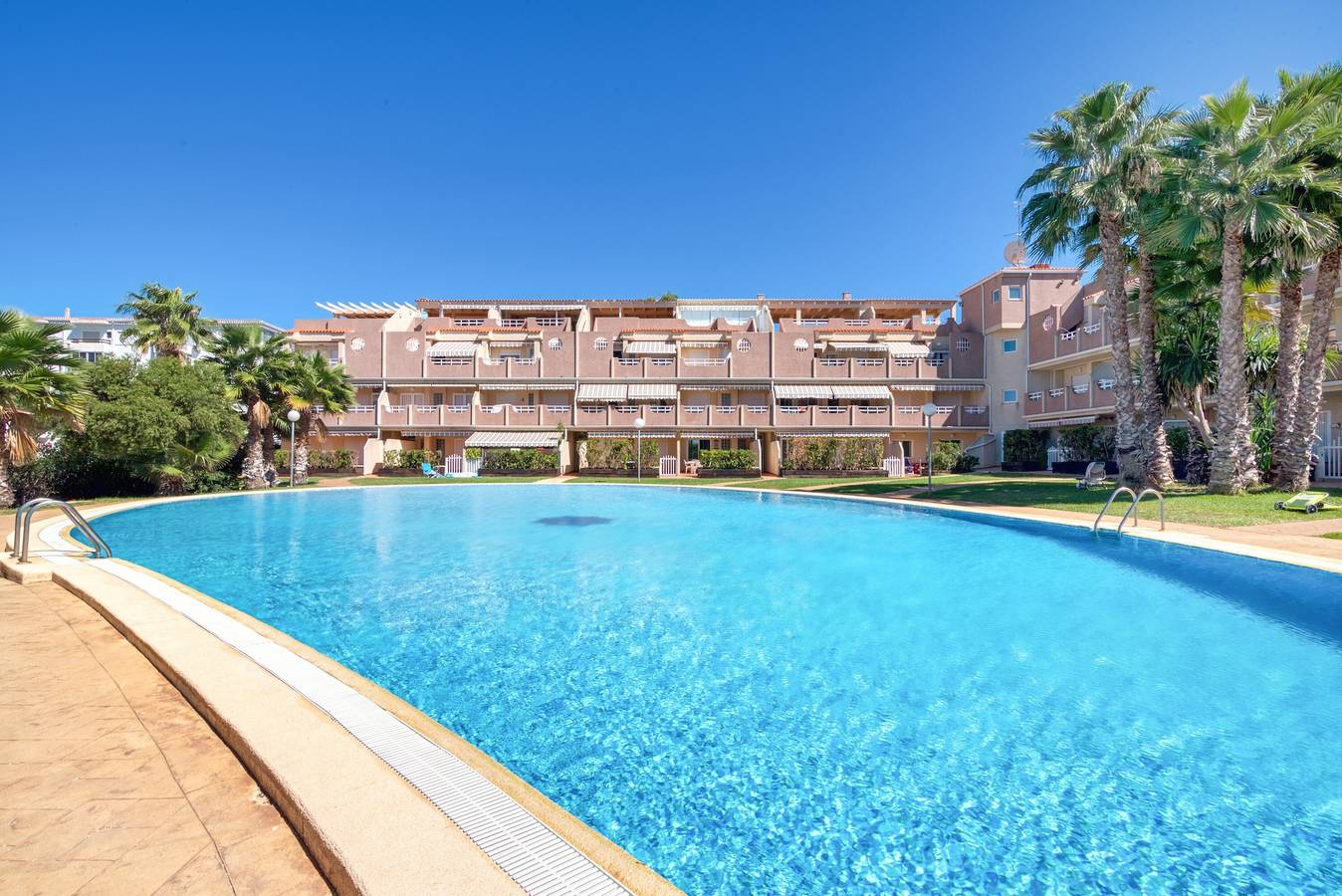Ganze Wohnung, Ferienhaus 'Ca Blanca Paraíso Ll' mit Bergblick, Wlan und Klimaanlage in El Palmar, Costa Blanca