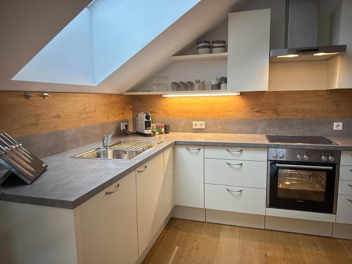 Ferienwohnung für 4 Personen, mit Ausblick und Balkon