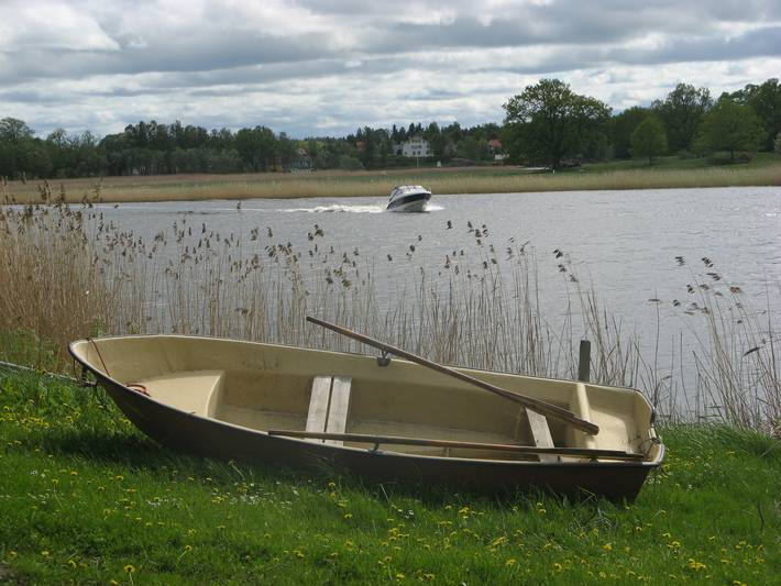Urlaub am See Roxen, Motala Ström und Göta Kanal in Norrköping, Roxen