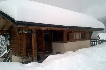 Chalet pour 4 personnes, avec terrasse à Montriond