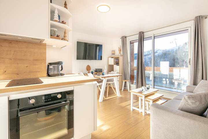 Vakantiewoning voor 6 personen, met Balkon in Le Corbier