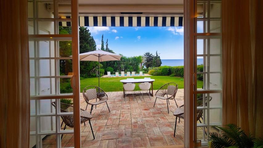 Villa für 8 Personen, mit Garten und Pool sowie Meerblick - 1