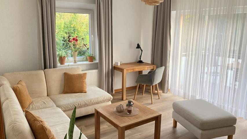 Ferienwohnung für 3 Personen, mit Garten und Ausblick - 1
