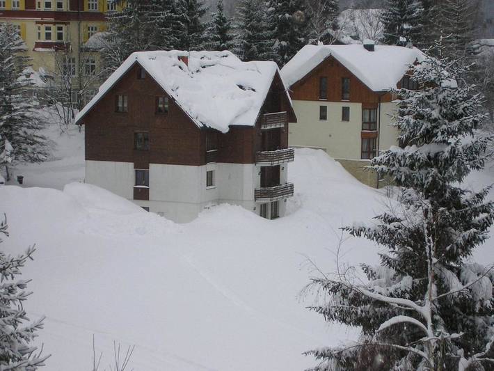Ferienwohnung für 6 Personen, mit Sauna und Ausblick sowie Balkon in Spindlermühle - 4
