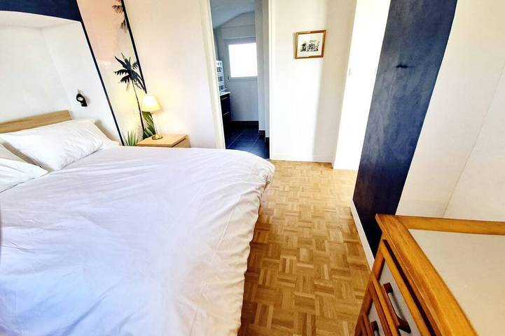 Location de vacances pour 8 personnes, avec balcon et jardin, animaux acceptés dans Plage Kersiny - 4