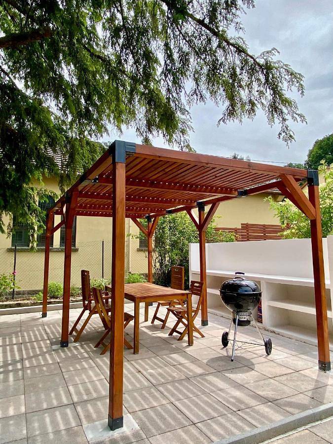Appartement de vacances pour 4 personnes, avec jardin