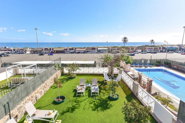 Ferienhaus mit Meerblick für 6 Personen, mit Meerblick und Terrasse sowie Pool und Garten in Playa del Inglés - 3