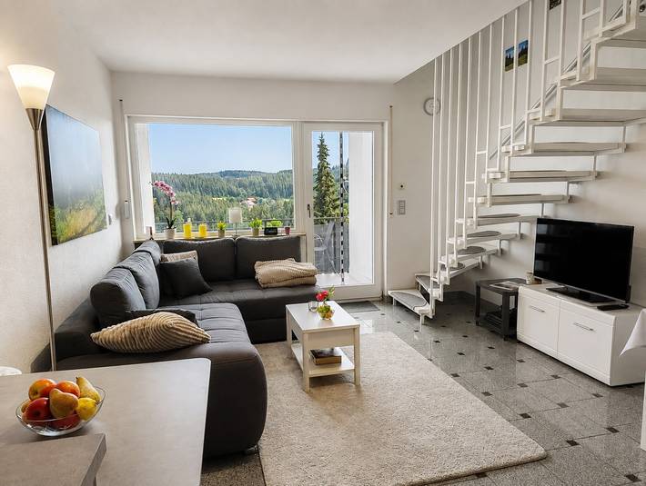 Ferienwohnung für 6 Personen, mit Balkon und Terrasse in Schonach (Dorf) - 2
