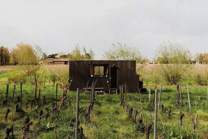 Ganze Wohnung, Tiny House im Herzen der Jahrhunderte alten Weinberge in Saint-Émilion in Saint-Christophe-des-Bardes, Libourne und Umgebung
