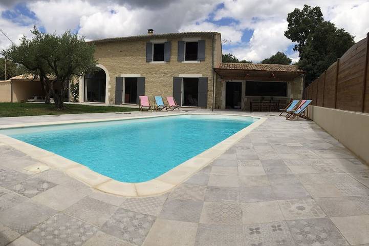 Maison de vacances pour 10 personnes, avec jardin et terrasse