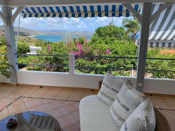 Gîte pour 2 personnes, avec jardin et vue dans Anse Caffard