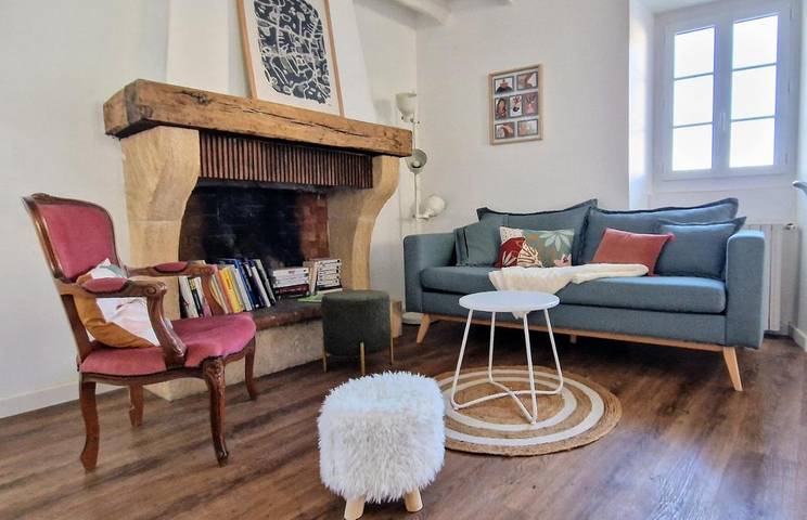 Location de vacances pour 13 personnes, avec vue ainsi que piscine et jardin à Saint-Esteben - 4