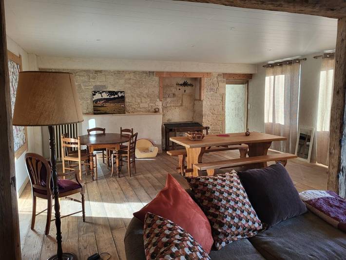 Gîte pour 8 personnes, avec Terrasse ainsi que Jardin et Vue à Lent