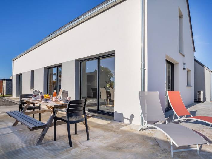 Maison de vacances pour 10 personnes, avec terrasse et jardin