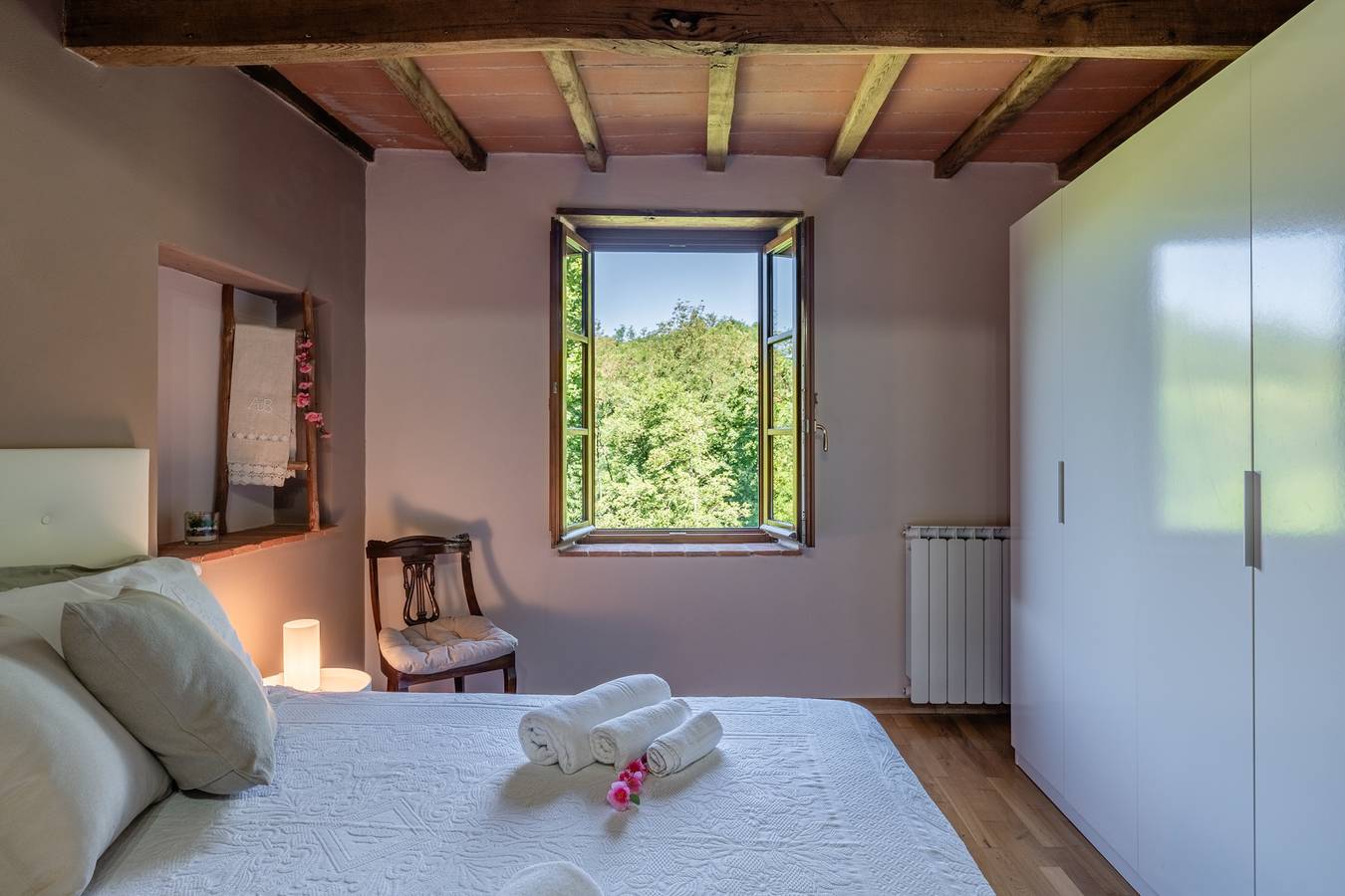 Ganze Wohnung, Apartment 'La Casina Di Francesca' mit Wlan und Parkplatz in Bagni di Lucca, Lucca Provinz