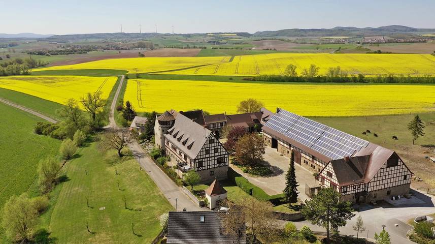 Maison de vacances 'Haus Am Brunnen' avec jardin privé, Wi-Fi et climatisation in Scheinfeld, Steigerwald