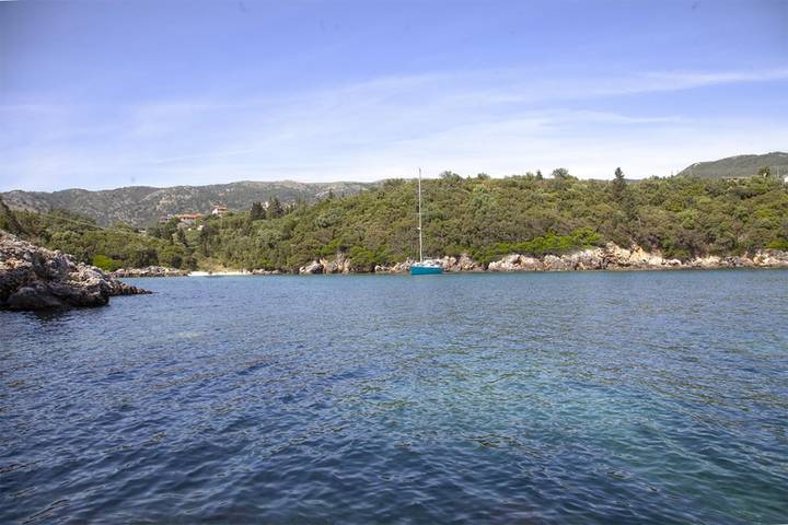Dom wakacyjny dla 6 osób, z ogród i widok na ocean oraz balkon, Dla rodziny w Epir